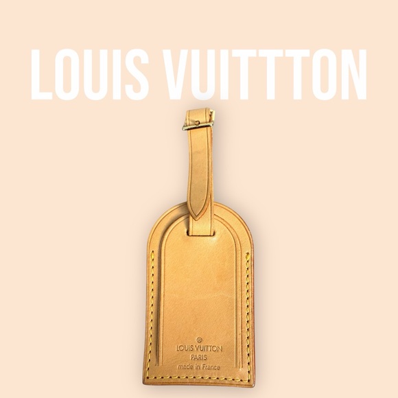 Louis Vuitton Handbags - Louis Vuitton Vachetta Luggage Tag (A759)